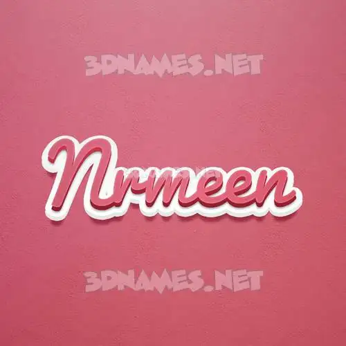 nrmeen in Red Scribble style - 3D name wallpaper nrmeen in Red Scribble style - 3D name wallpaper