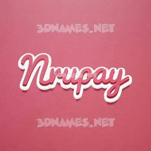 nrupay in Red Scribble style - 3D name wallpaper nrupay in Red Scribble style - 3D name wallpaper