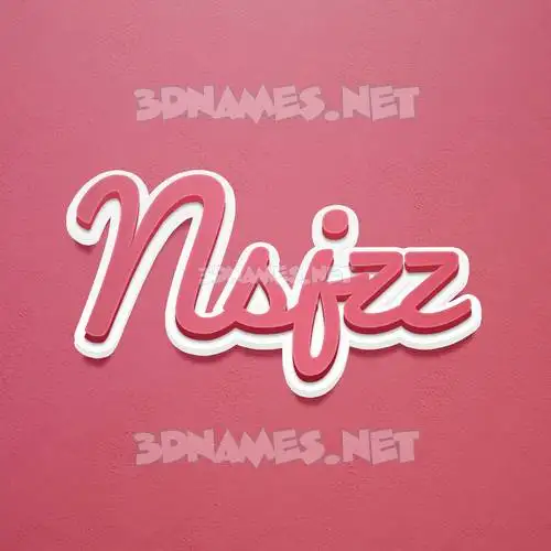nsjzz in Red Scribble style - 3D name wallpaper nsjzz in Red Scribble style - 3D name wallpaper