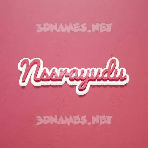 nssrayudu in Red Scribble style - 3D name wallpaper nssrayudu in Red Scribble style - 3D name wallpaper