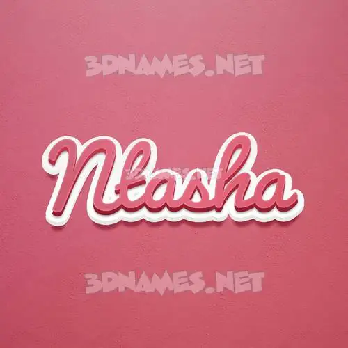 ntasha in Red Scribble style - 3D name wallpaper ntasha in Red Scribble style - 3D name wallpaper