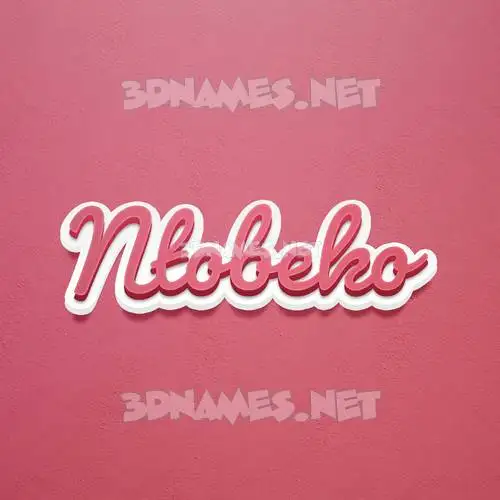 ntobeko in Red Scribble style - 3D name wallpaper ntobeko in Red Scribble style - 3D name wallpaper