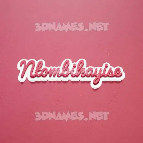 ntombikayise in Red Scribble style - 3D name wallpaper ntombikayise in Red Scribble style - 3D name wallpaper