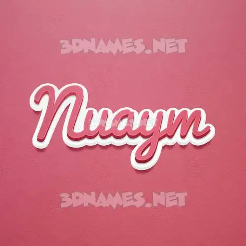 nuaym in Red Scribble style - 3D name wallpaper nuaym in Red Scribble style - 3D name wallpaper