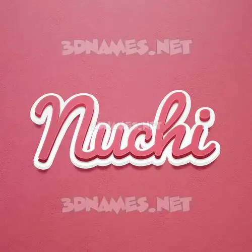 nuchi in Red Scribble style - 3D name wallpaper nuchi in Red Scribble style - 3D name wallpaper