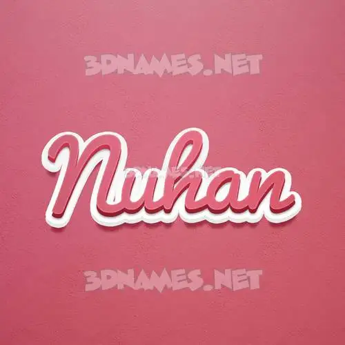nuhan in Red Scribble style - 3D name wallpaper nuhan in Red Scribble style - 3D name wallpaper