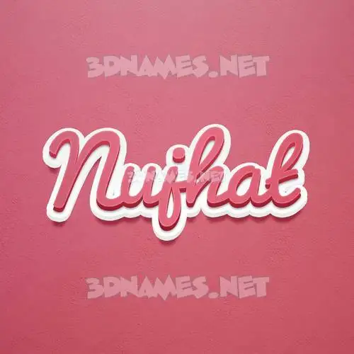 nujhat in Red Scribble style - 3D name wallpaper nujhat in Red Scribble style - 3D name wallpaper
