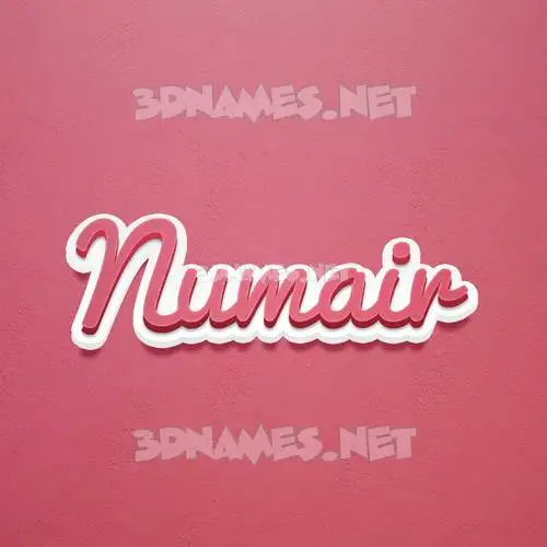 numair in Red Scribble style - 3D name wallpaper numair in Red Scribble style - 3D name wallpaper