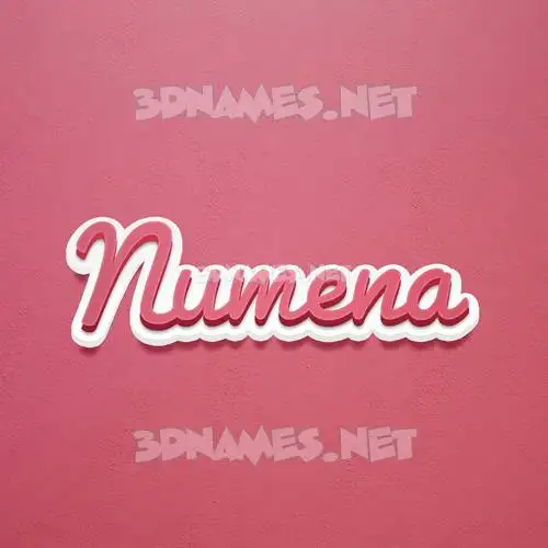 numena in Red Scribble style - 3D name wallpaper numena in Red Scribble style - 3D name wallpaper