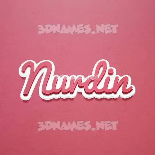 nurdin in Red Scribble style - 3D name wallpaper nurdin in Red Scribble style - 3D name wallpaper