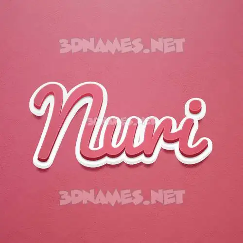nuri in Red Scribble style - 3D name wallpaper nuri in Red Scribble style - 3D name wallpaper