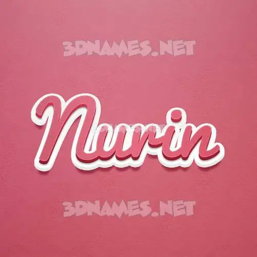 nurin in Red Scribble style - 3D name wallpaper nurin in Red Scribble style - 3D name wallpaper