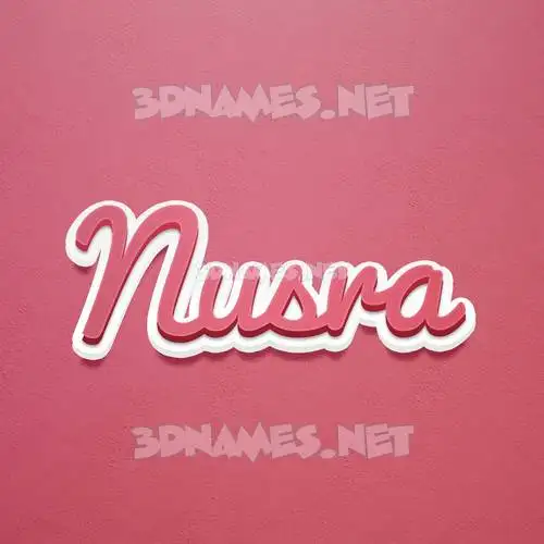 nusra in Red Scribble style - 3D name wallpaper nusra in Red Scribble style - 3D name wallpaper
