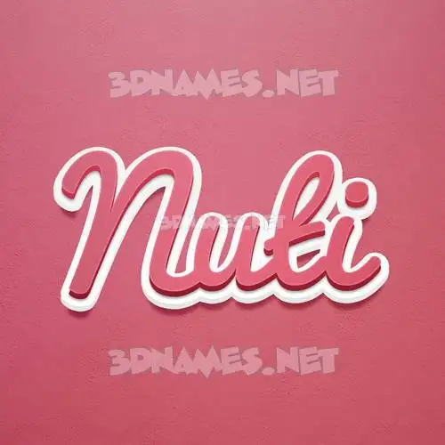 nuti in Red Scribble style - 3D name wallpaper nuti in Red Scribble style - 3D name wallpaper
