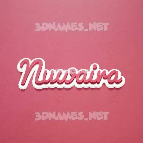 nuwaira in Red Scribble style - 3D name wallpaper nuwaira in Red Scribble style - 3D name wallpaper