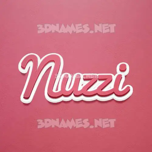 nuzzi in Red Scribble style - 3D name wallpaper nuzzi in Red Scribble style - 3D name wallpaper