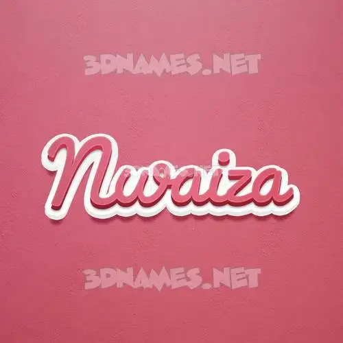 nwaiza in Red Scribble style - 3D name wallpaper nwaiza in Red Scribble style - 3D name wallpaper
