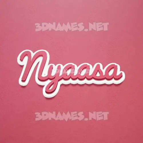 nyaasa in Red Scribble style - 3D name wallpaper nyaasa in Red Scribble style - 3D name wallpaper