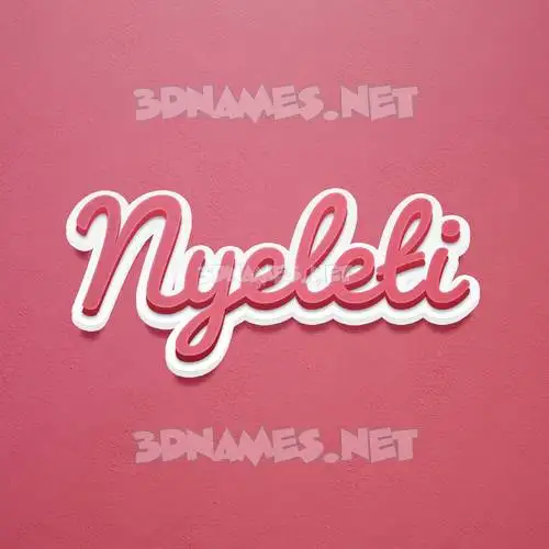 nyeleti in Red Scribble style - 3D name wallpaper nyeleti in Red Scribble style - 3D name wallpaper
