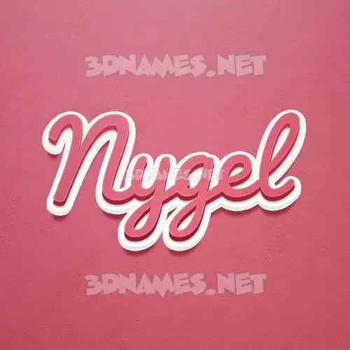 nygel in Red Scribble style - 3D name wallpaper nygel in Red Scribble style - 3D name wallpaper