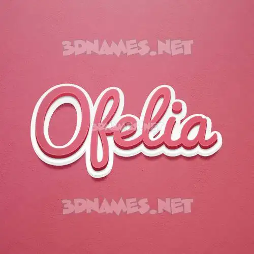 ofelia in Red Scribble style - 3D name wallpaper ofelia in Red Scribble style - 3D name wallpaper