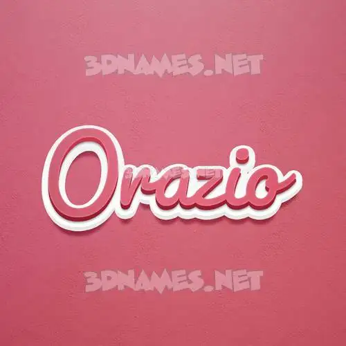 orazio in Red Scribble style - 3D name wallpaper orazio in Red Scribble style - 3D name wallpaper