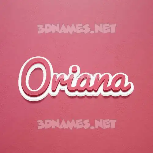 oriana in Red Scribble style - 3D name wallpaper oriana in Red Scribble style - 3D name wallpaper