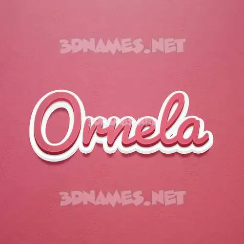ornela in Red Scribble style - 3D name wallpaper ornela in Red Scribble style - 3D name wallpaper