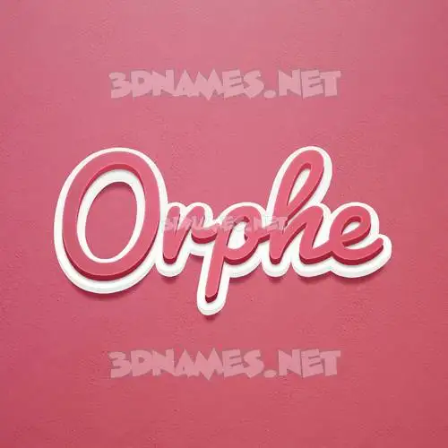 orphe in Red Scribble style - 3D name wallpaper orphe in Red Scribble style - 3D name wallpaper