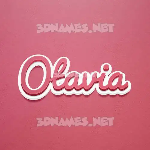 otavia in Red Scribble style - 3D name wallpaper otavia in Red Scribble style - 3D name wallpaper