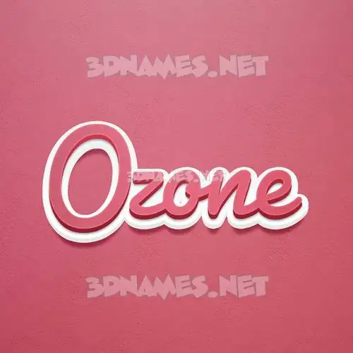 ozone in Red Scribble style - 3D name wallpaper ozone in Red Scribble style - 3D name wallpaper