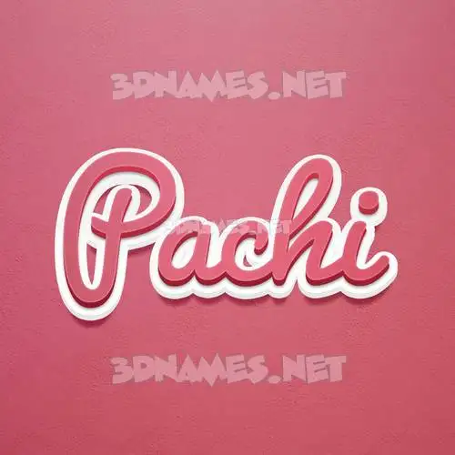 pachi in Red Scribble style - 3D name wallpaper pachi in Red Scribble style - 3D name wallpaper
