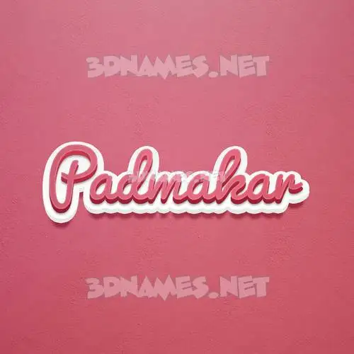 padmakar in Red Scribble style - 3D name wallpaper padmakar in Red Scribble style - 3D name wallpaper