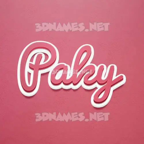 paky in Red Scribble style - 3D name wallpaper paky in Red Scribble style - 3D name wallpaper