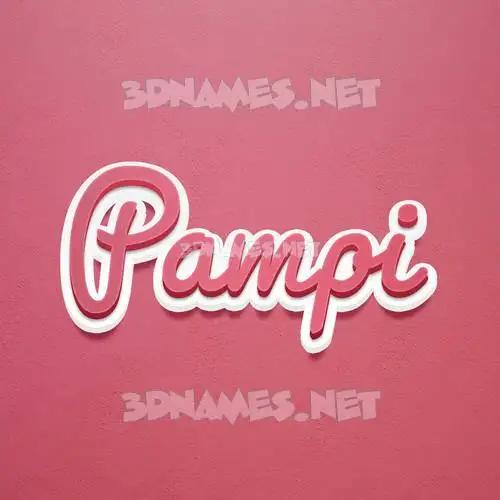 pampi in Red Scribble style - 3D name wallpaper pampi in Red Scribble style - 3D name wallpaper