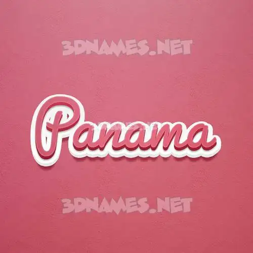 panama in Red Scribble style - 3D name wallpaper panama in Red Scribble style - 3D name wallpaper