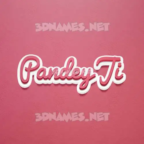 pandey ji in Red Scribble style - 3D name wallpaper pandey ji in Red Scribble style - 3D name wallpaper
