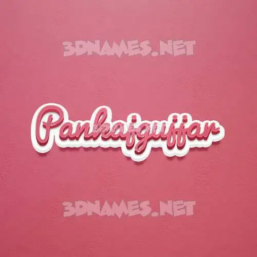 pankajgujjar in Red Scribble style - 3D name wallpaper
