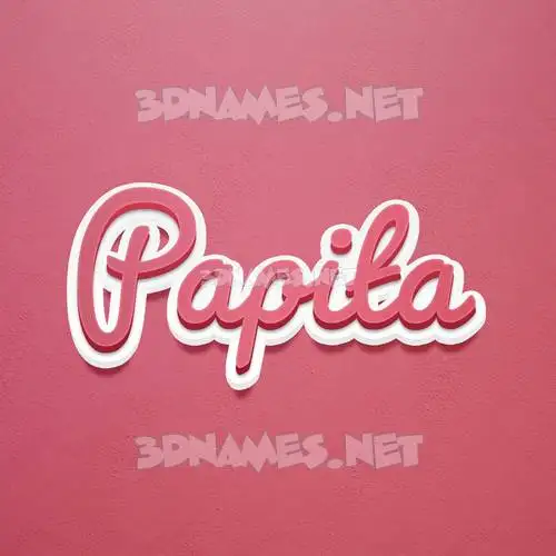 papita in Red Scribble style - 3D name wallpaper papita in Red Scribble style - 3D name wallpaper