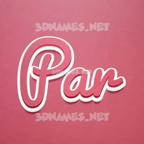 par in Red Scribble style - 3D name wallpaper par in Red Scribble style - 3D name wallpaper