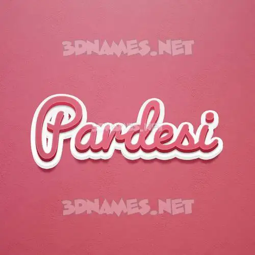 pardesi in Red Scribble style - 3D name wallpaper pardesi in Red Scribble style - 3D name wallpaper