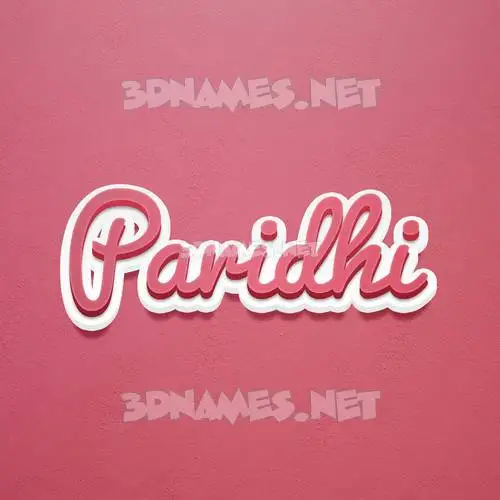 paridhi in Red Scribble style - 3D name wallpaper paridhi in Red Scribble style - 3D name wallpaper