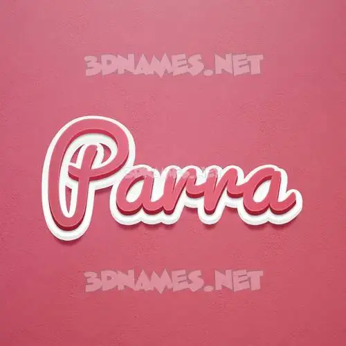 parra in Red Scribble style - 3D name wallpaper parra in Red Scribble style - 3D name wallpaper