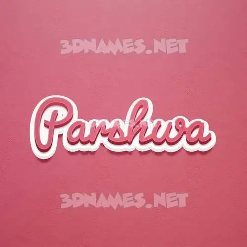 parshwa in Red Scribble style - 3D name wallpaper parshwa in Red Scribble style - 3D name wallpaper