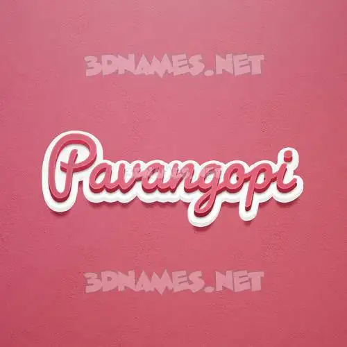 pavangopi in Red Scribble style - 3D name wallpaper pavangopi in Red Scribble style - 3D name wallpaper