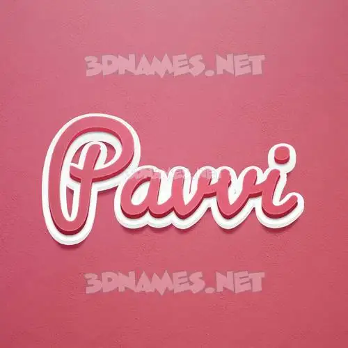 pavvi in Red Scribble style - 3D name wallpaper pavvi in Red Scribble style - 3D name wallpaper