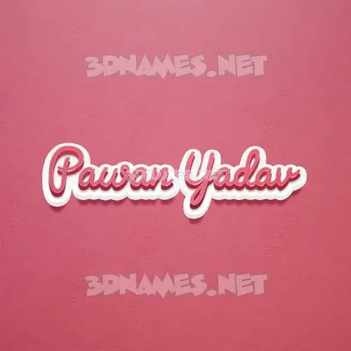 pawan yadav in Red Scribble style - 3D name wallpaper pawan yadav in Red Scribble style - 3D name wallpaper