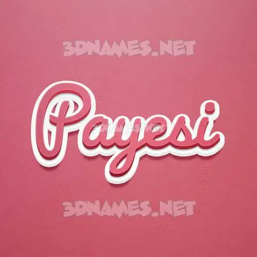 payesi in Red Scribble style - 3D name wallpaper payesi in Red Scribble style - 3D name wallpaper