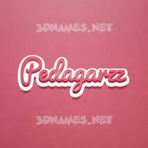 pedagarzz in Red Scribble style - 3D name wallpaper pedagarzz in Red Scribble style - 3D name wallpaper