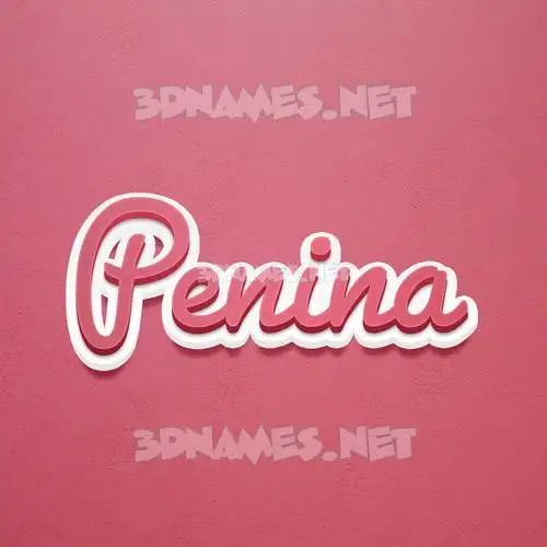 penina in Red Scribble style - 3D name wallpaper penina in Red Scribble style - 3D name wallpaper